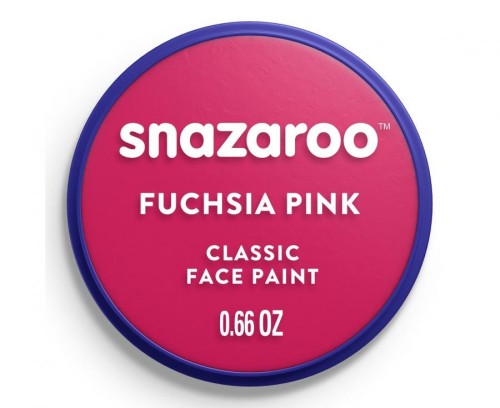 Farba do twarzy Snazaroo 18 ml – fuksjowy kolor do makijażu