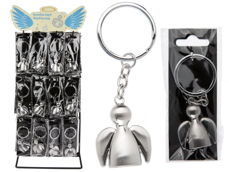 BRELOK ANIOŁEK METALOWY BRELOCZEK ANIOŁ 2.jpg