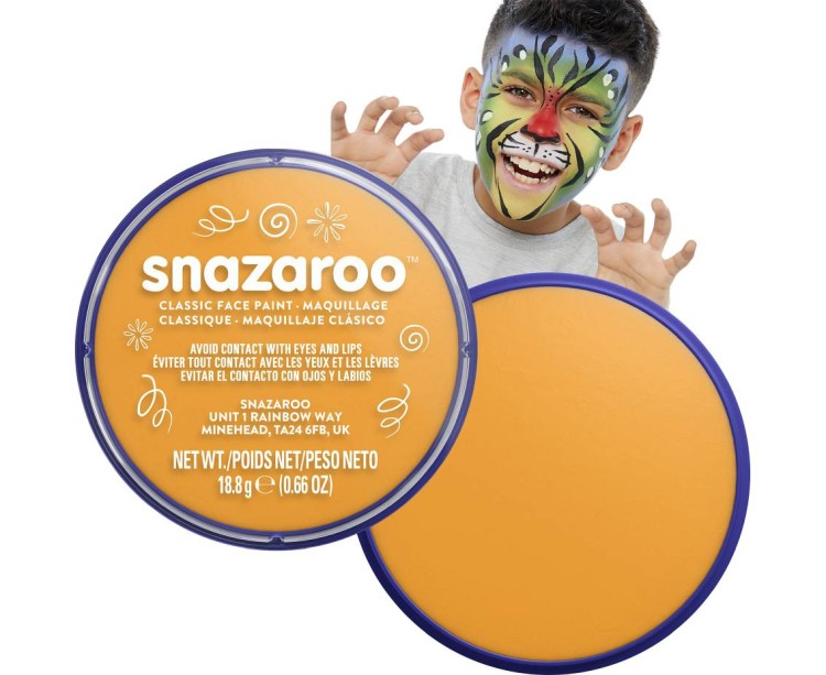 Farba do twarzy Snazaroo 18 ml – ochra do makijażu