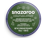 Farba do twarzy Snazaroo 18 ml – ciemno zielony kolor do makijażu