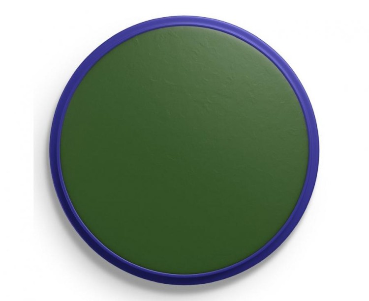 Farba do twarzy Snazaroo 18 ml – ciemno zielony kolor do makijażu