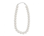 Naszyjnik Marilyn biały – uniwersalny dodatek do karnawałowych stylizacji