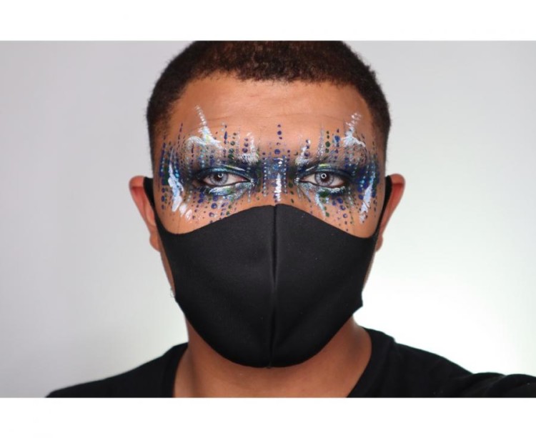 Farba do twarzy Snazaroo 18 ml – ciemnoniebieski kolor do makijażu