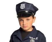 Czapka dla dzieci Special Police – granatowa, regulowana dla małych bohaterów