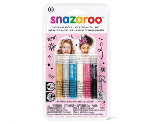 Kredki do malowania twarzy Girls – zestaw wielokolorowy dla dzieci