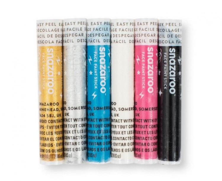 Kredki do malowania twarzy Girls – zestaw wielokolorowy dla dzieci