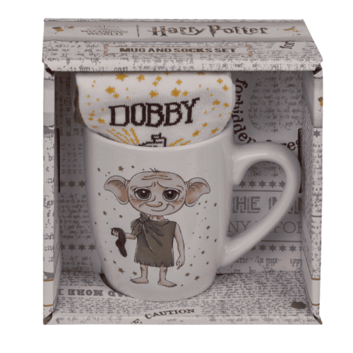 Magiczny Zestaw Prezentowy Harry Potter – Dobby is Free! Kubek i Skarpetki  (1).png