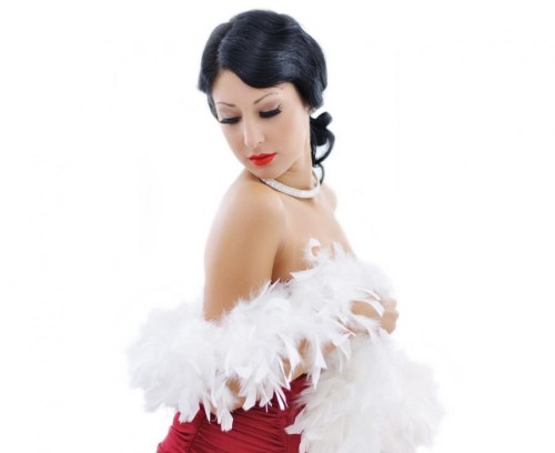 Boa Białe – Piórka Dekoracyjne na Karnawał, Imprezy i Kostiumy