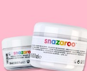 Farba do Malowania Twarzy i Ciała – Biała, Kremowy Podkład na Bazie Wody