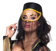 Nakrycie Głowy Fatima z Woalką – Elegancki Dodatek do Kostiumu