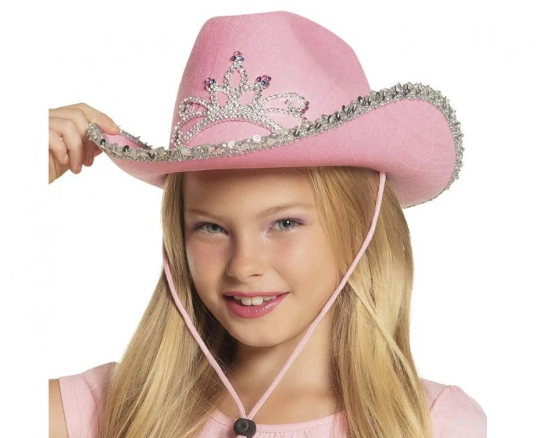 Różowy kapelusz księżniczki dla dzieci – idealny na bal i karnawał