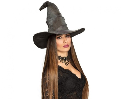 Kapelusz wiedźmy Zelda – czarny kapelusz na Halloween i bale