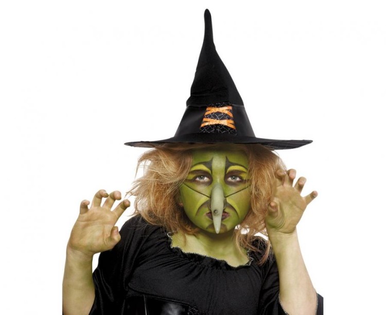 Zestaw farbek do malowania twarzy Czarownica – efektowna charakteryzacja