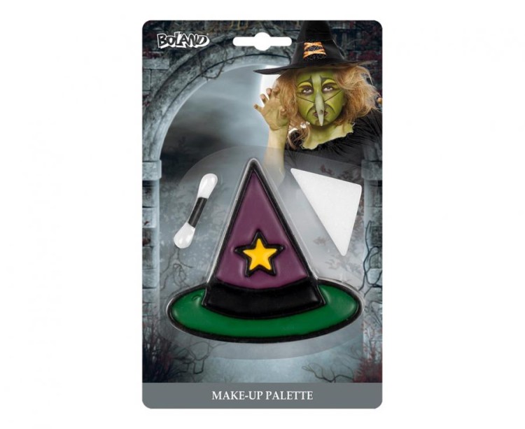 Zestaw farbek do malowania twarzy Czarownica – efektowna charakteryzacja