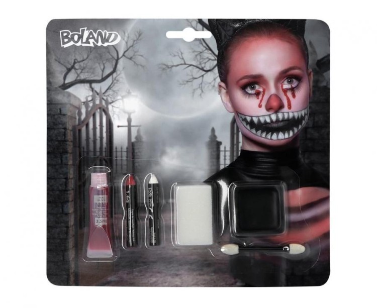 Zestaw farb do malowania twarzy Crazy Cat – kolorowa zabawa dla każdego