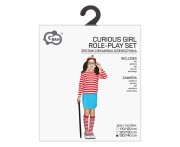 Strój Ciekawska Dziewczynka dla dzieci – komplet 130/140 cm