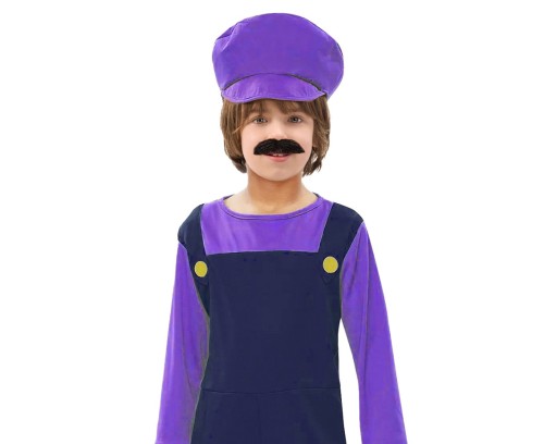 Strój dla chłopca Fioletowy Hydraulik – kostium 130/140 cm