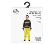 Strój Strażaka dla chłopca – płaszcz i spodnie 110/120 cm