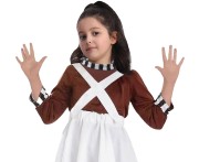 Strój Szalona Dziewczynka dla dzieci – sukienka i skarpetki 110/120 cm