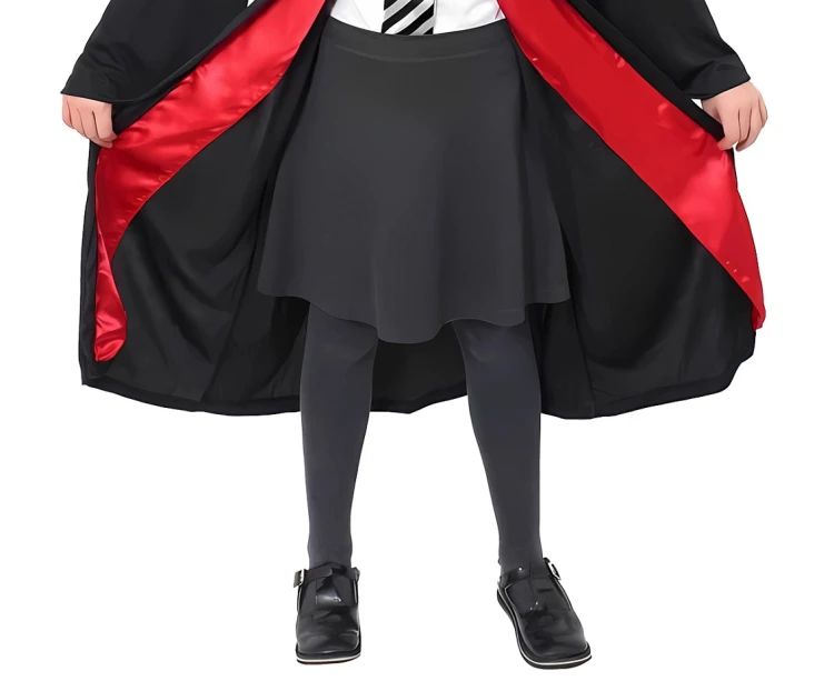 Strój Czarodziej dla dzieci – peleryna i kapelusz 110/120 cm