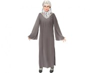 Strój Szara Czarodziejka dla dziewczynki – sukienka 130/140 cm