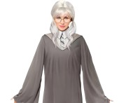Strój Szara Czarodziejka dla dziewczynki – sukienka 130/140 cm