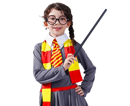 Strój czarodziejki dla dziewczynki 110/120 cm – kostium na bal i Halloween