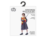 Strój czarodziejki dla dziewczynki 110/120 cm – kostium na bal i Halloween