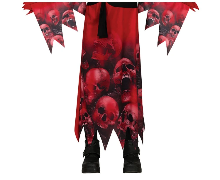 Strój czerwonego demona dla chłopca 110/120 cm – kostium na Halloween