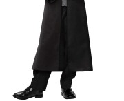 Peleryna Czarodzieja dla dzieci – czarny kostium 110/120 cm