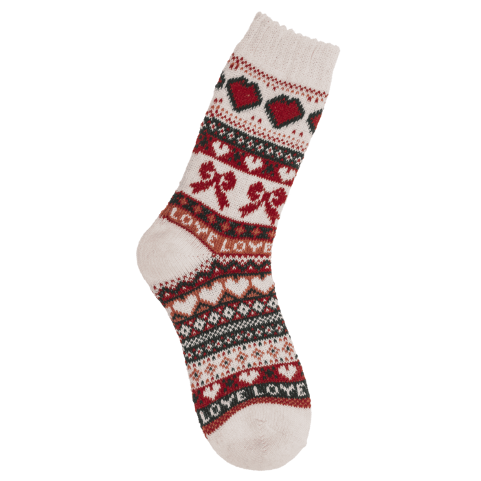 Ciepłe Skarpety Damskie 39-42 LOVE – Zimowy Urok z Serduszkami  (2).png
