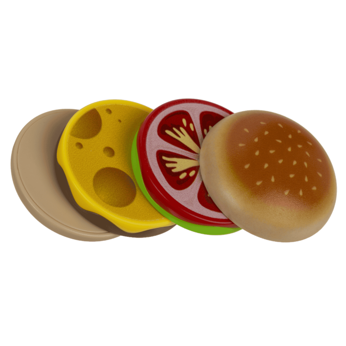 Magnetyczny Burger – Zabawny Zestaw Magnesów na Lodówkę  (4).png