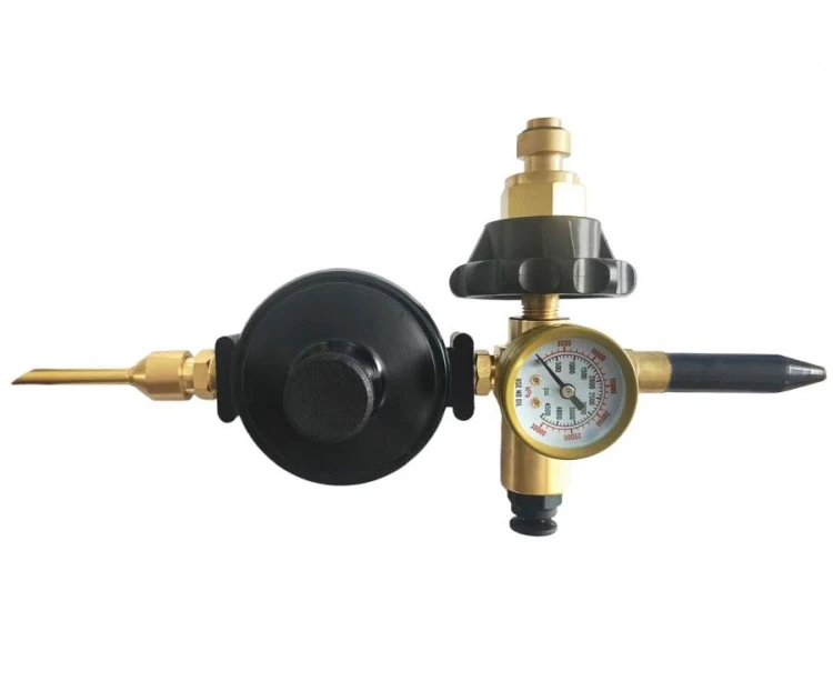 Reduktor do helu AUTOMAT + TILT z manometrem – precyzyjne napełnianie balonów