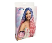 Różowo-fioletowa peruka Mirage – długie fale ombre, rozmiar uniwersalny