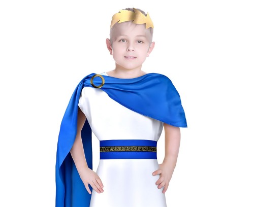 Strój Rzymianina dla chłopca 130/140 cm – kostium starożytnego wojownika