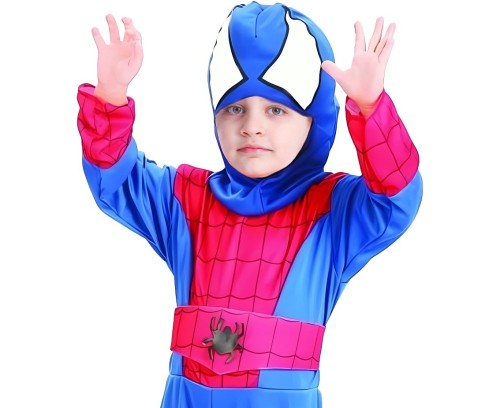 Strój superbohatera pająka dla chłopca – kombinezon 110/120 cm
