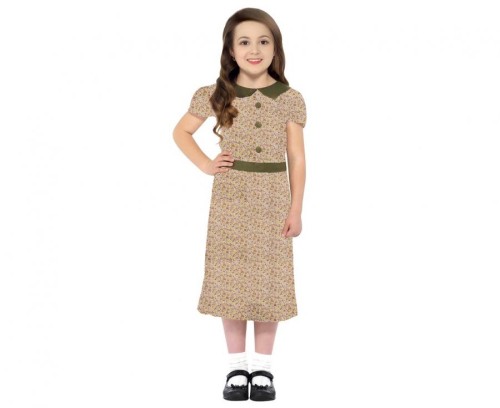 Strój tropicielki skarbów dla dziewczynki – sukienka 110/120 cm