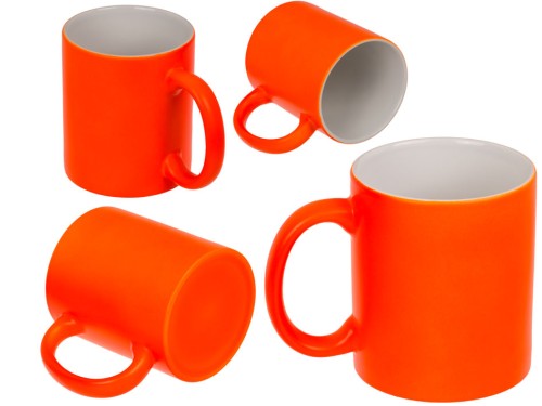 Neonowy pomarańczowy kubek ceramiczny 350 ml – energetyczny akcent na co dzień  (1).jpg