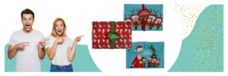 Koperta prezentowa Merry Christmas 3szt Pieniądze 7.jpg