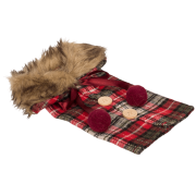 Ubranko na butelkę z futrzanym kołnierzem – świąteczna dekoracja stołu  (5).png