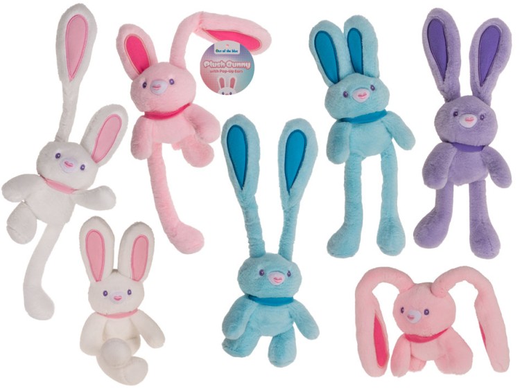 Pluszowy królik z ruchomymi uszami – przytulanka w czterech pastelach  (1).jpg