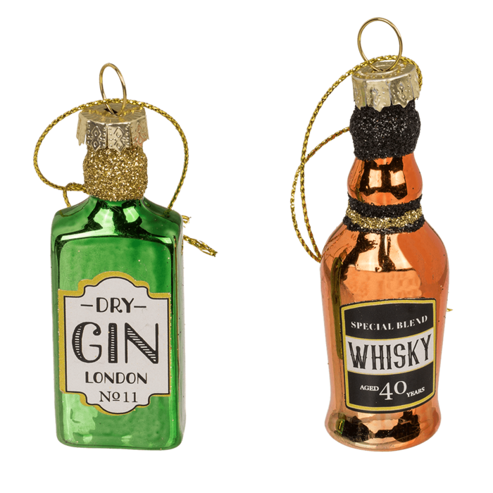 Szklane ozdoby choinkowe w kształcie butelek – brokat, metaliczny połysk  (4).png