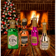 Szklane ozdoby choinkowe w kształcie butelek – brokat, metaliczny połysk  (5).png