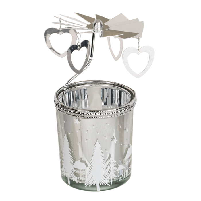 Świąteczna Karuzela na Podgrzewacze Magiczna Dekoracja na Boże Narodzenie 10