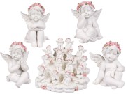 Figurka Aniołka z Różowym Wiankiem – Subtelna Dekoracja Pełna Ciepła  (1).jpg