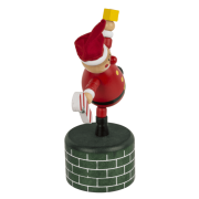 Drewniana Świąteczna Figurka na Sprężynce – Mikołaj, Bałwanek, Choinka  (6).png