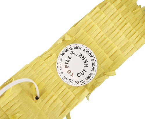 Piniata miś z kokardką – dekoracja i zabawa na dziecięce przyjęcia