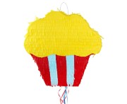 Piniata babeczka – kolorowa dekoracja i zabawa na dziecięce przyjęcia