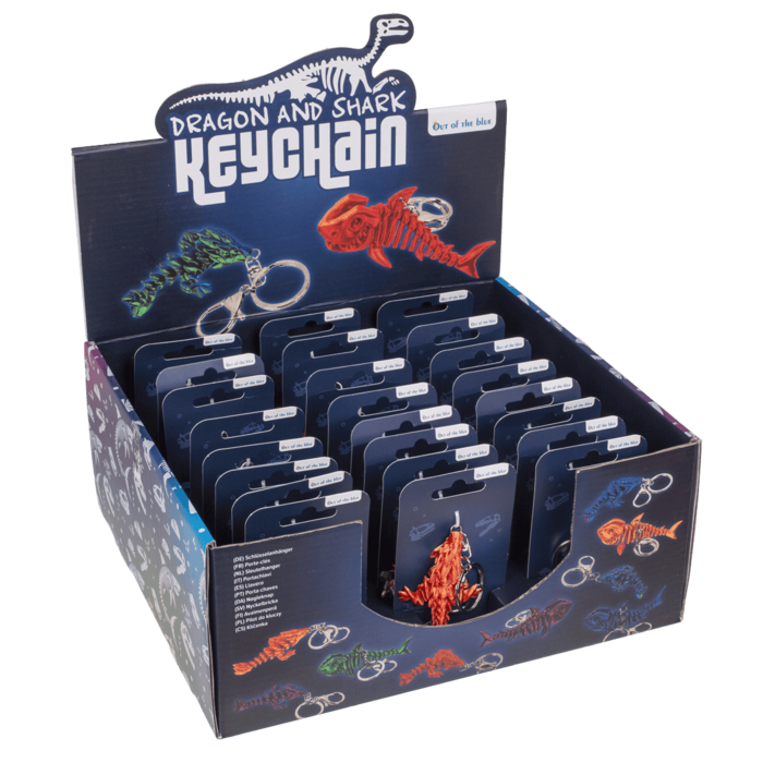 Brelok 3D Smok lub Rekin – metalowy dodatek dla fanów fantastyki  (2).png