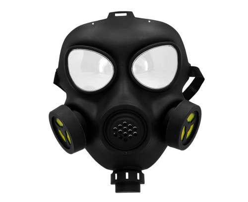 Maska Gas Killer czarna – efektowny dodatek na Halloween i imprezę tematyczną